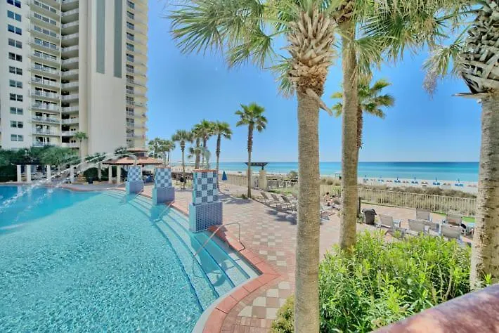 Deluxe Beachfront Studio, Shores Of Panama New And Renovated Panama City Beach 4*,