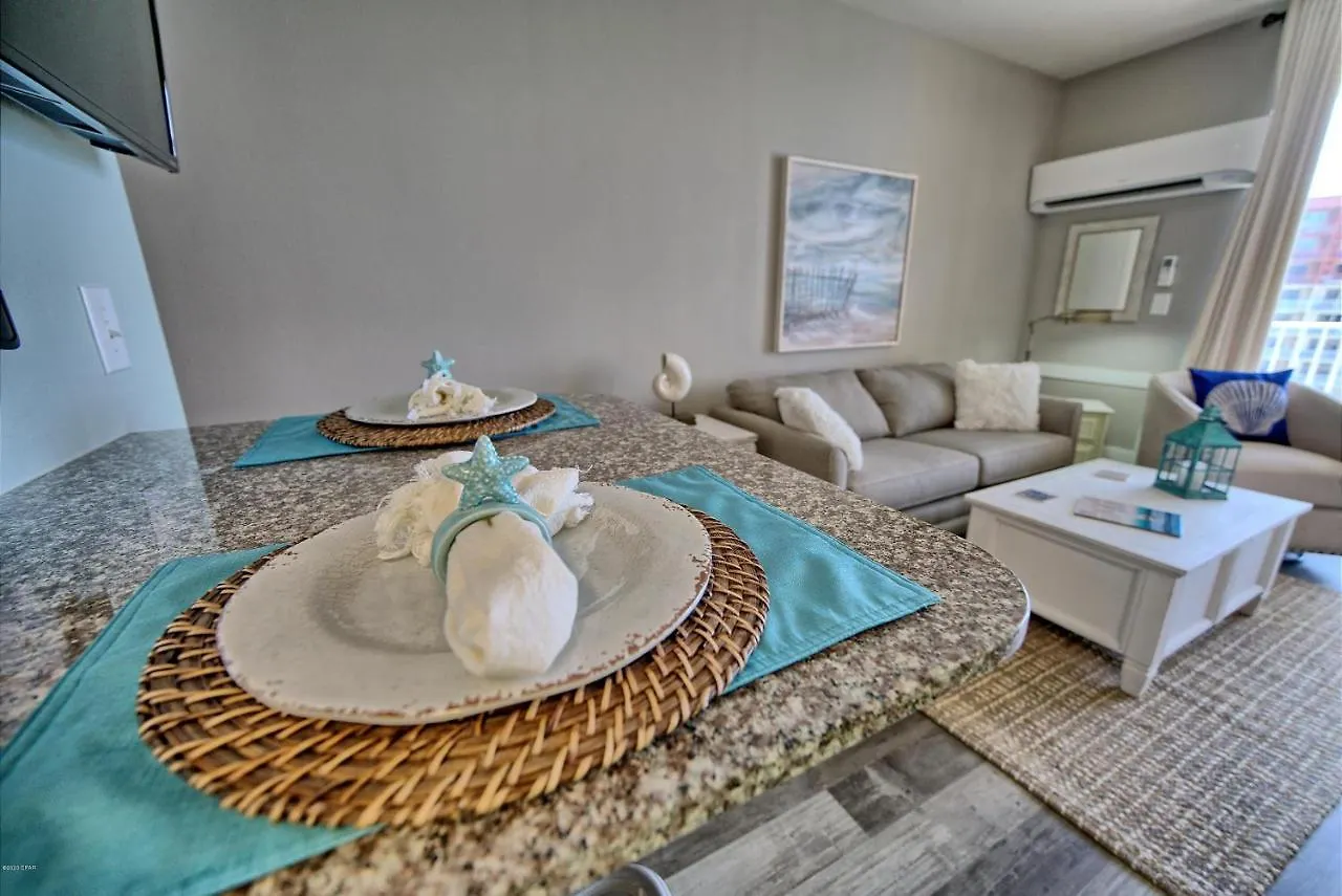 Deluxe Beachfront Studio, Shores Of Panama New And Renovated Panama City Beach